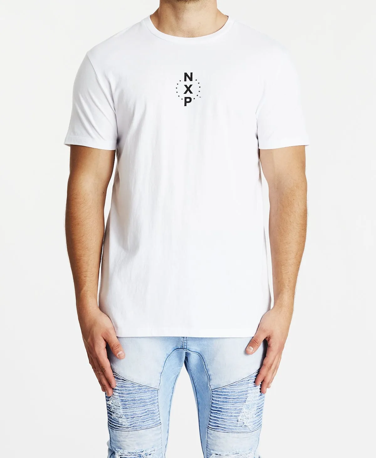 Inhibited Cape Back T-Shirt White sold by Neverland product image thumbnail 2