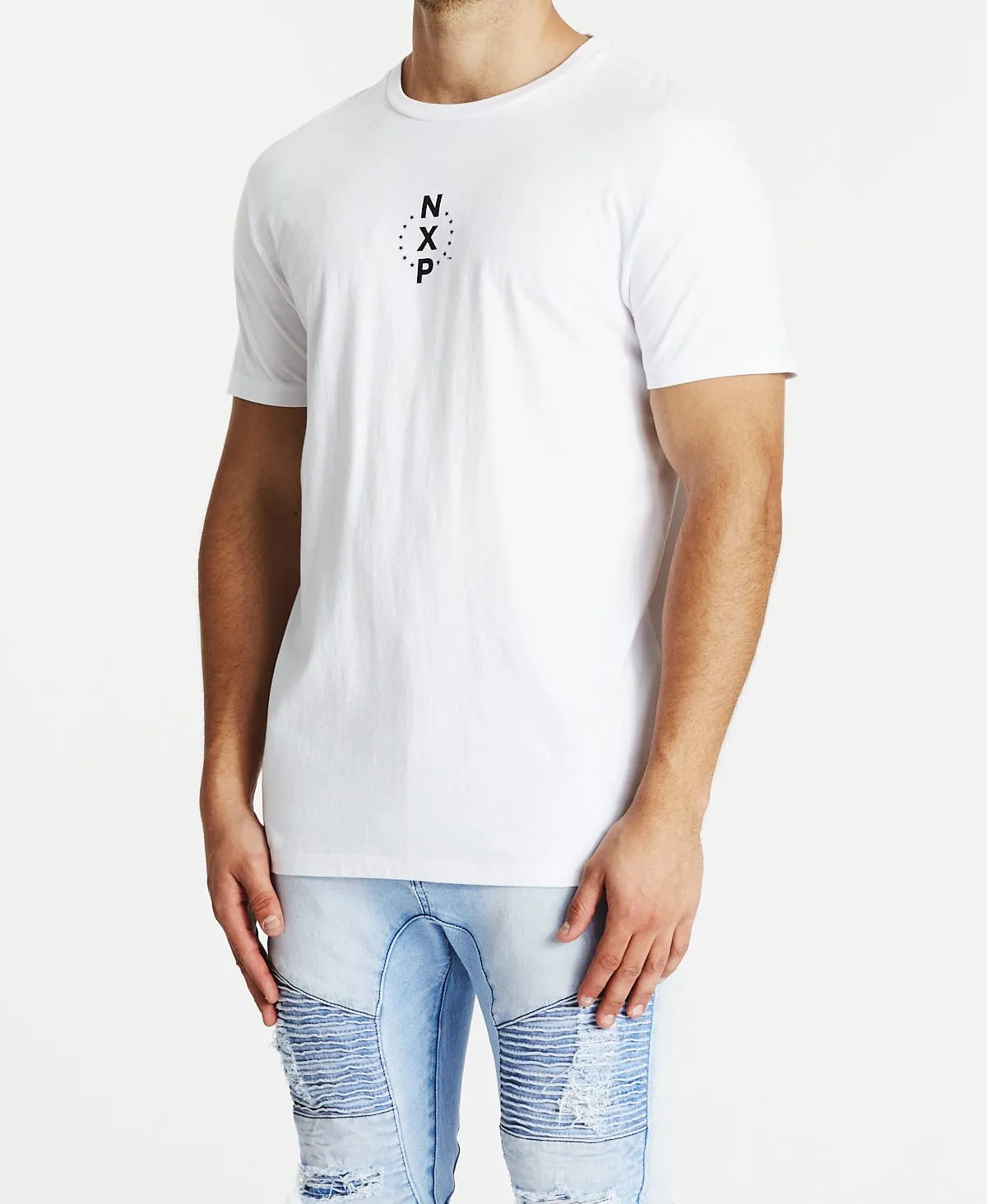 Inhibited Cape Back T-Shirt White sold by Neverland product image thumbnail 3