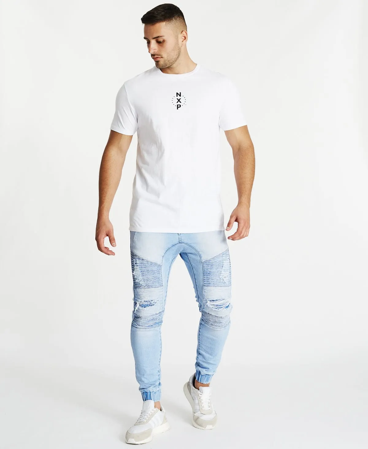 Inhibited Cape Back T-Shirt White sold by Neverland product image thumbnail 4