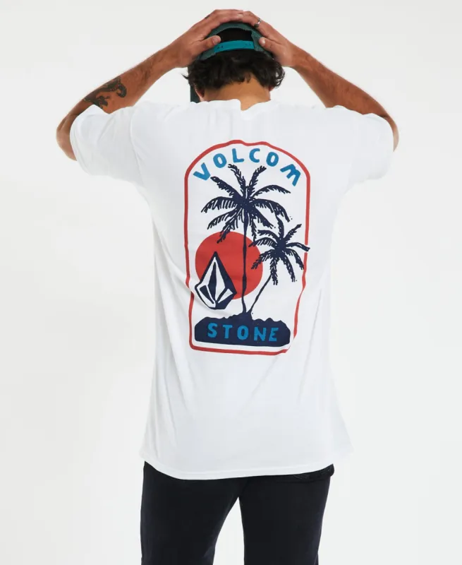 Island Dazer T-Shirt White sold by Neverland