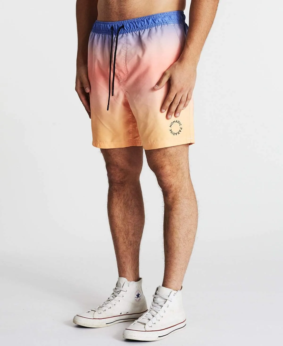 Warmer Days Beach Shorts Gradient Print sold by Neverland