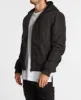 Omega Hooded Bomber Jacket Jet Black sold by Neverland