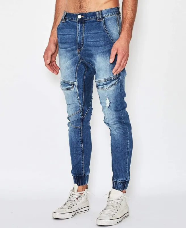 Flight Pants Lincoln Blue sold by Neverland