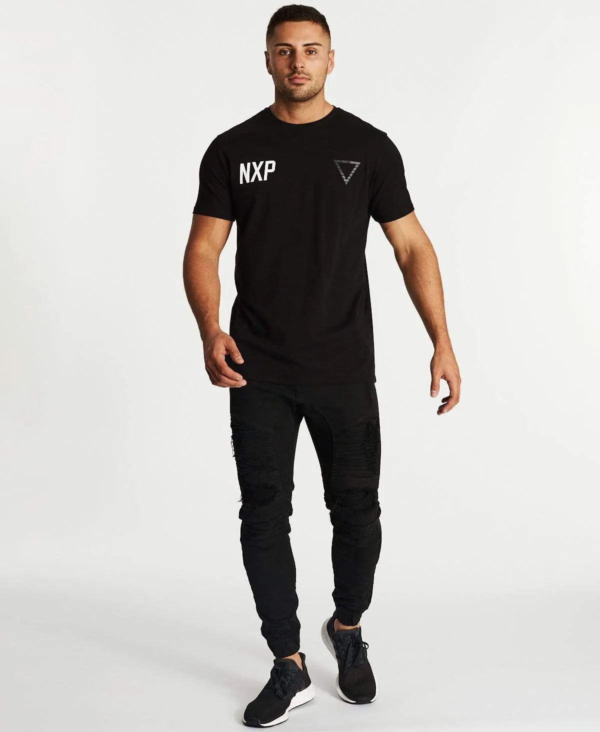 Dominate Cape Back T-Shirt Jet Black sold by Neverland product image thumbnail 4