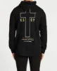 Prepared Dual Curved Hoodie Jet Black sold by Neverland