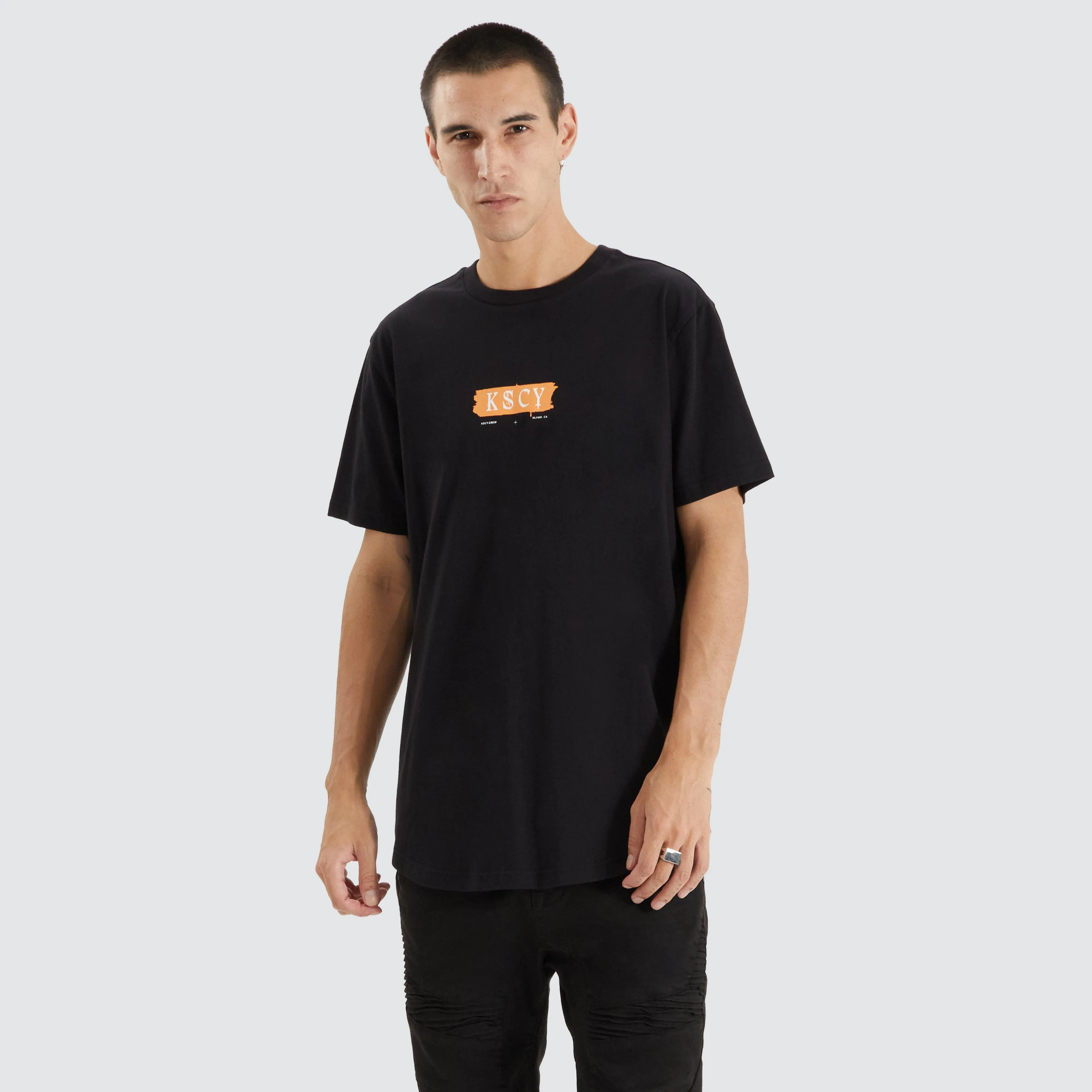 Leadville Dual Curved Tee Jet Black sold by Neverland product image thumbnail 2