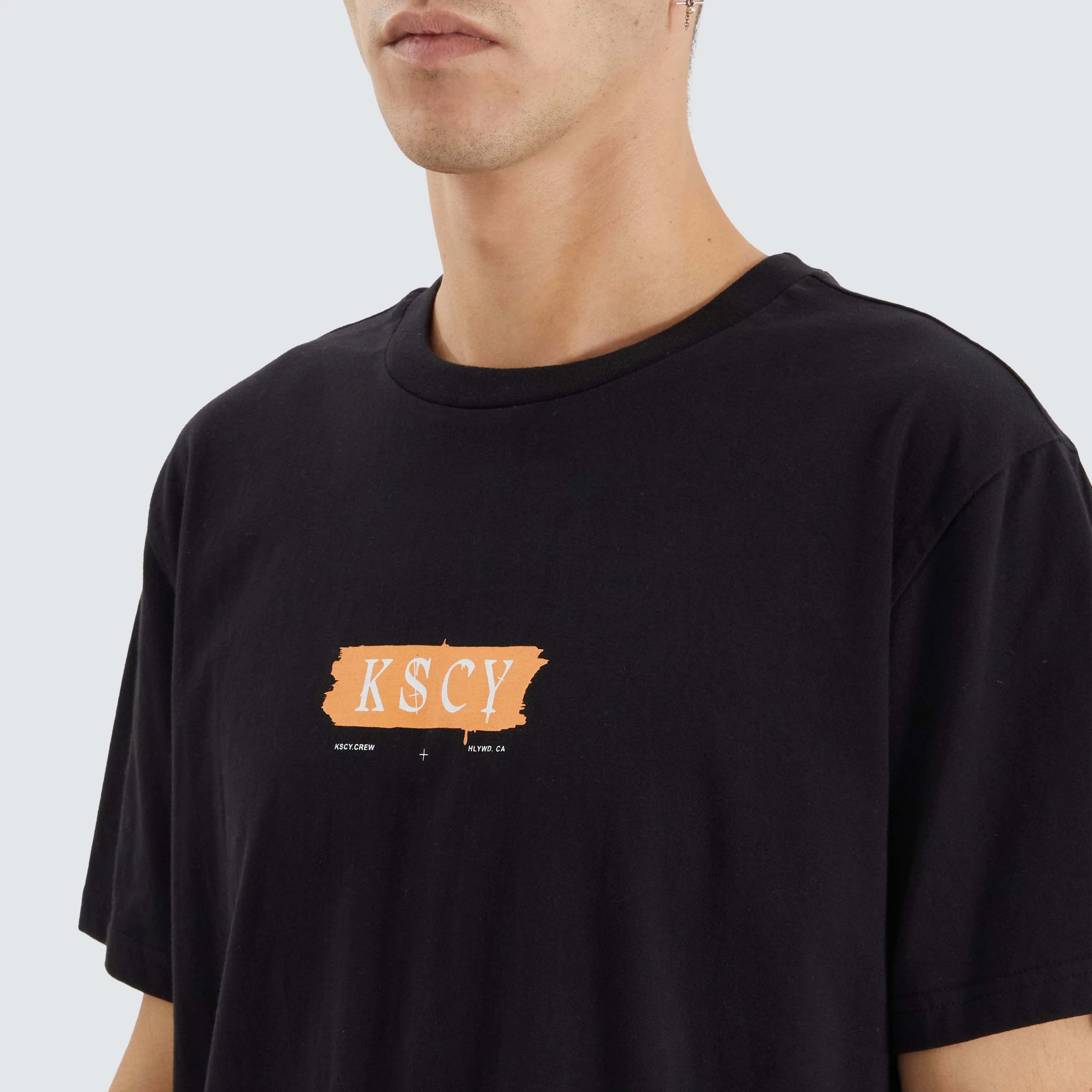 Leadville Dual Curved Tee Jet Black sold by Neverland product image thumbnail 3