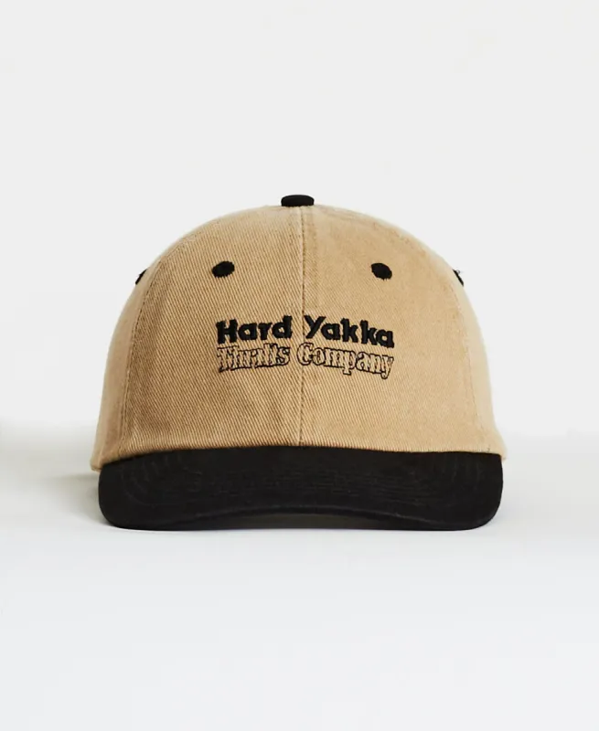 Hard Yakka x Thrills Double Double 6 Panel Cap Yakka Tan sold by Neverland