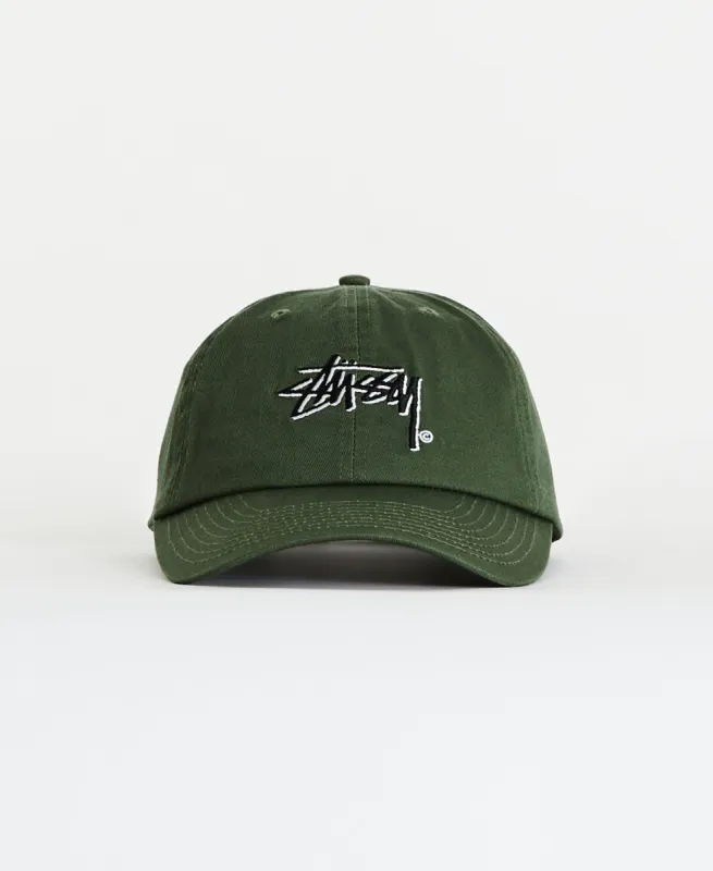 Stock Shadow Low Pro Cap Forest Green sold by Neverland