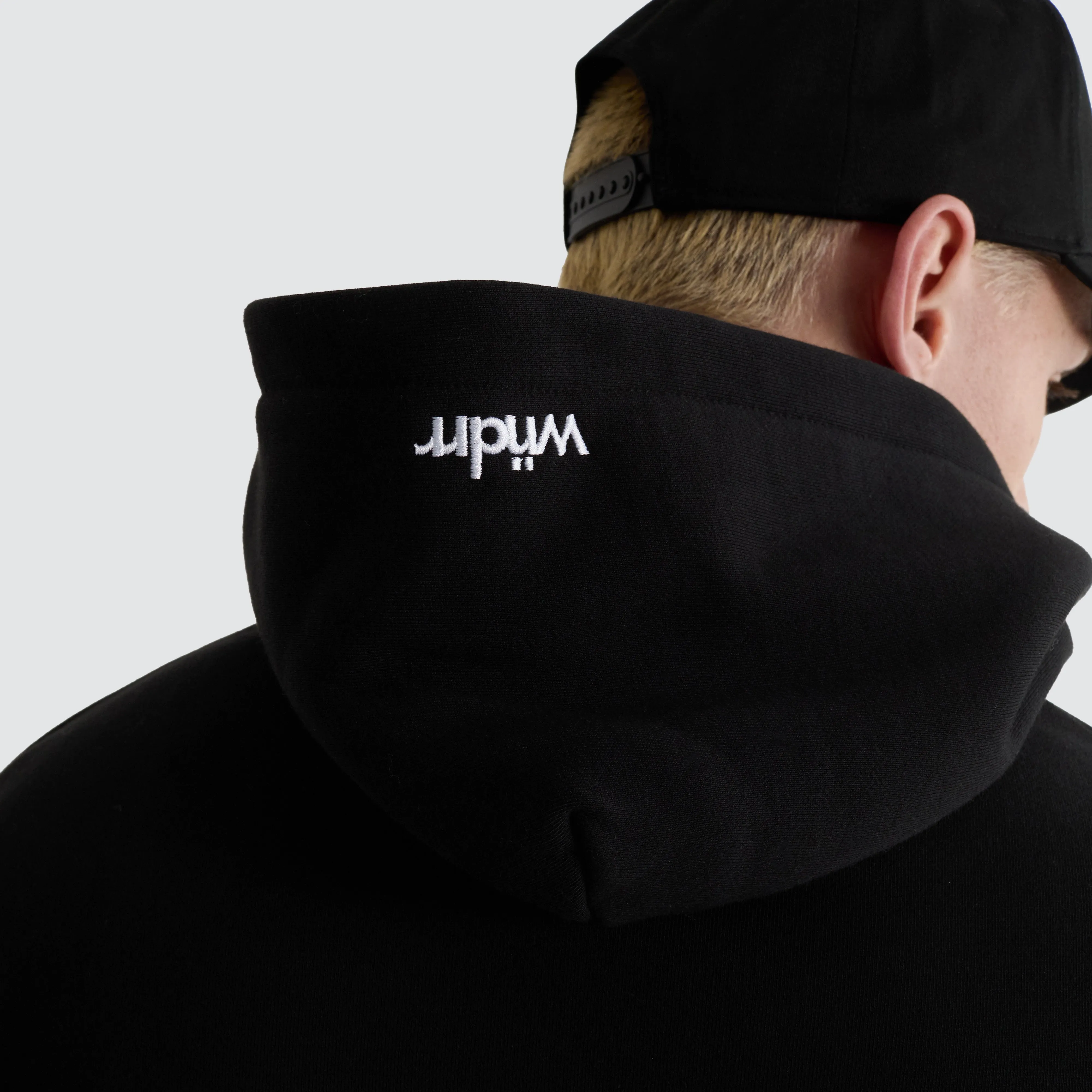 Tone Hood Sweat Black sold by Neverland product image thumbnail 2