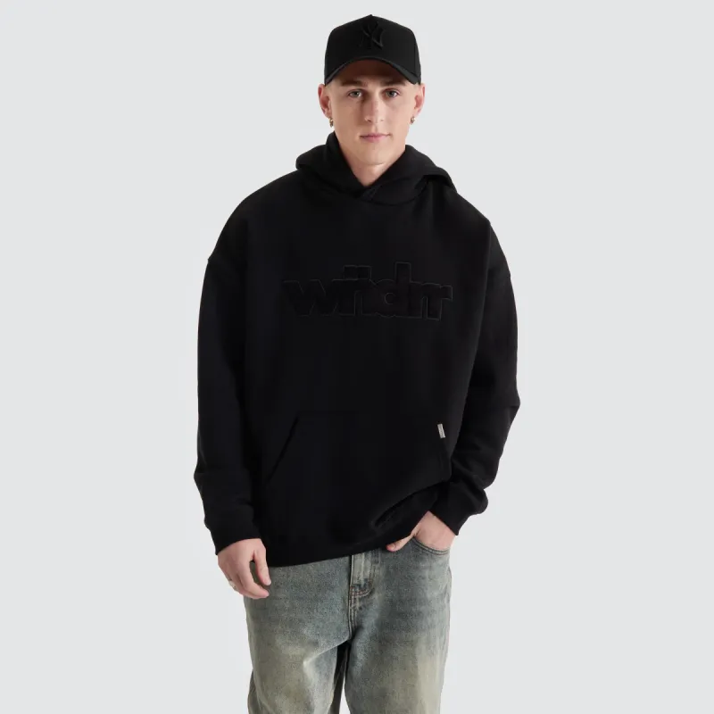 Tone Hood Sweat Black sold by Neverland