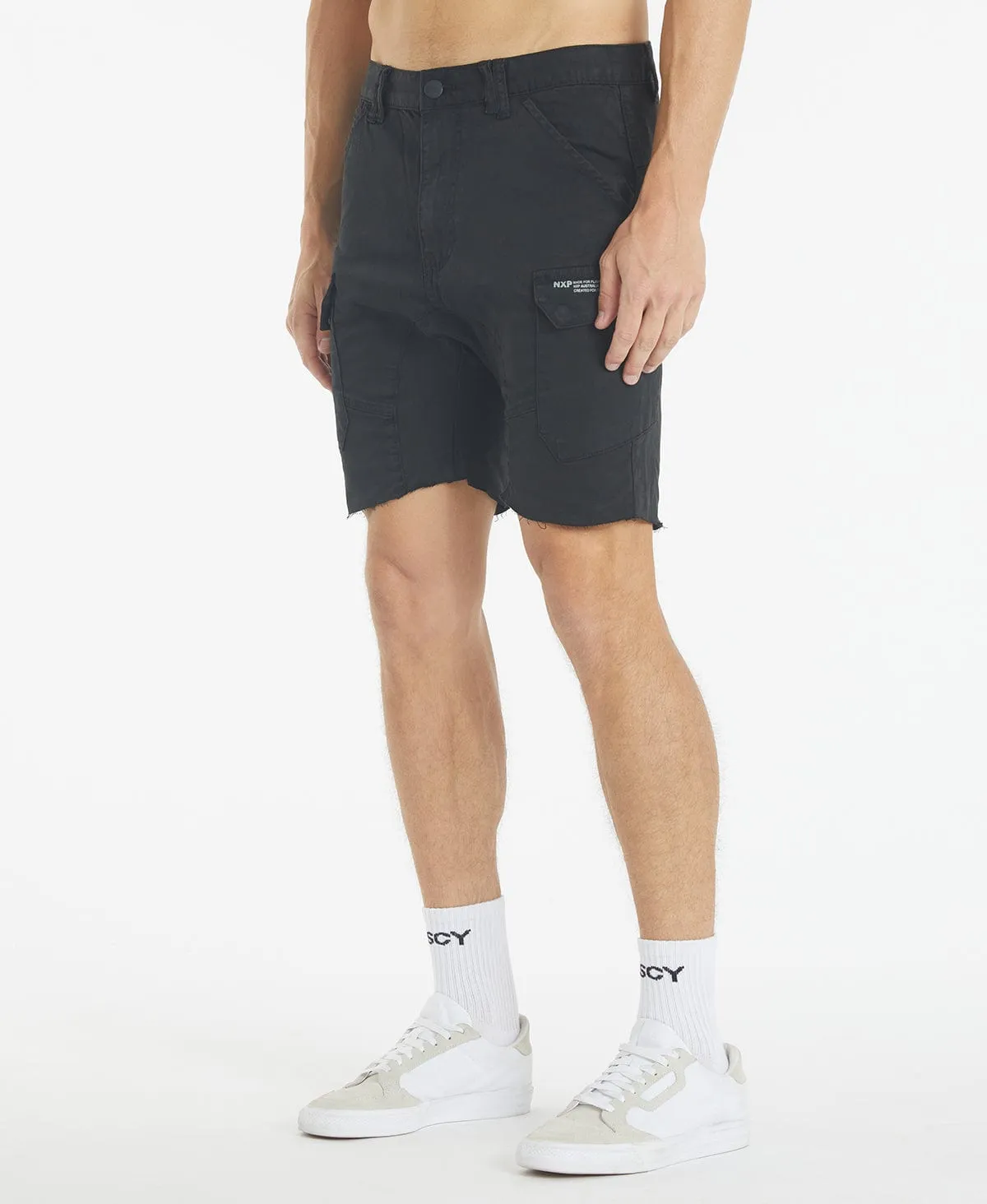 Sabre Cargo Shorts Overdyed Camo sold by Neverland product image thumbnail 4