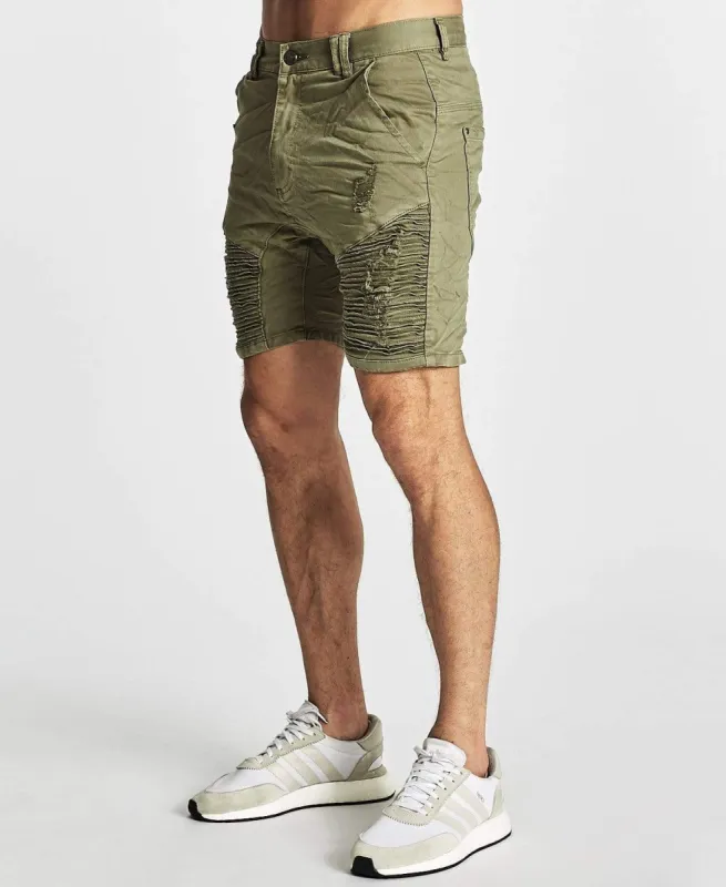 Destroyer Shorts Khaki sold by Neverland