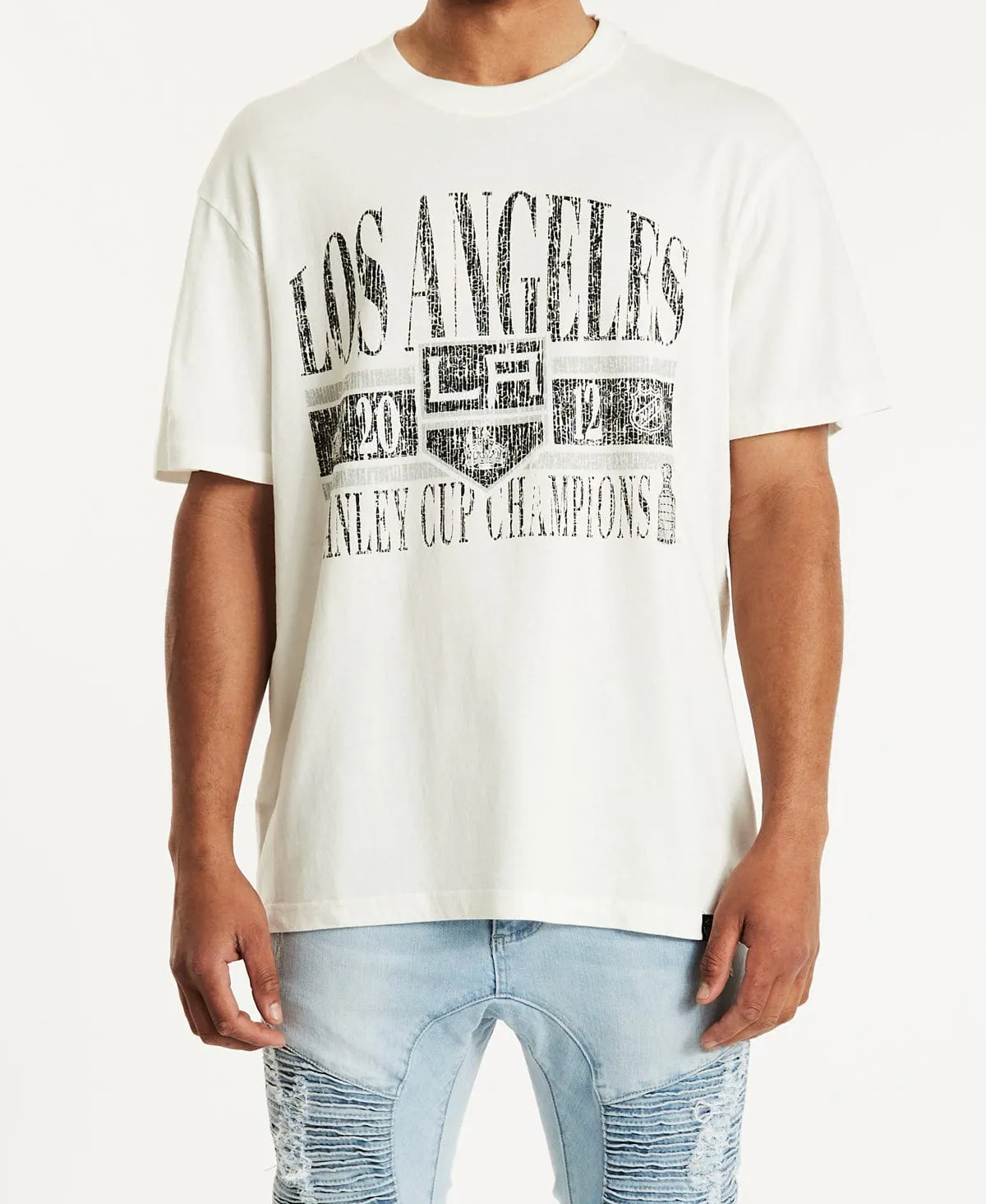 Los Angeles Arch T-Shirt Optic White sold by Neverland product image thumbnail 3