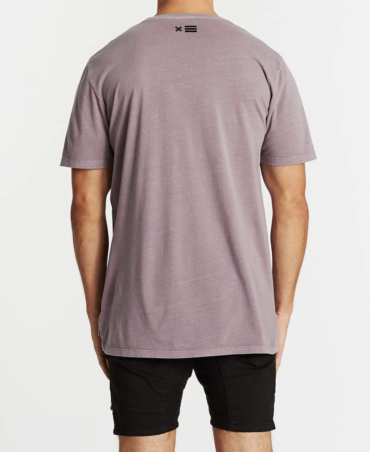 Behaviour Step Hem T-Shirt Pigment Lilac sold by Neverland product image thumbnail 2