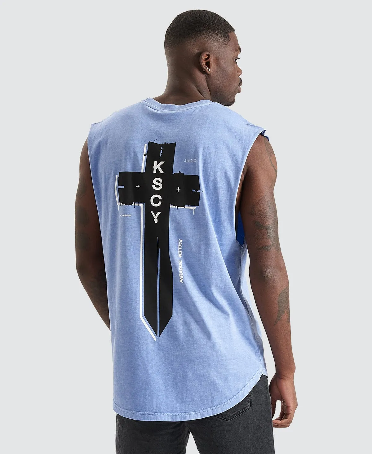 Yardena Dual Curved Muscle Tee Pigment Lavender sold by Neverland product image thumbnail 2