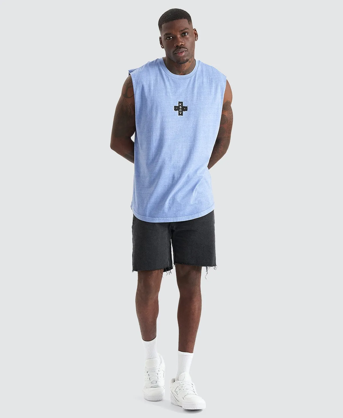 Yardena Dual Curved Muscle Tee Pigment Lavender sold by Neverland product image thumbnail 3