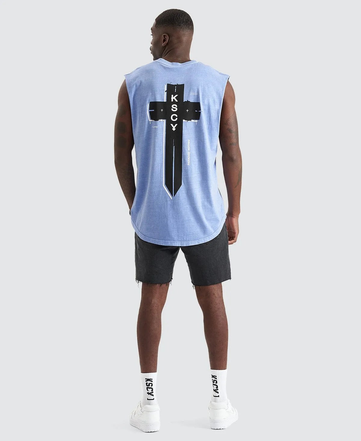 Yardena Dual Curved Muscle Tee Pigment Lavender sold by Neverland product image thumbnail 4