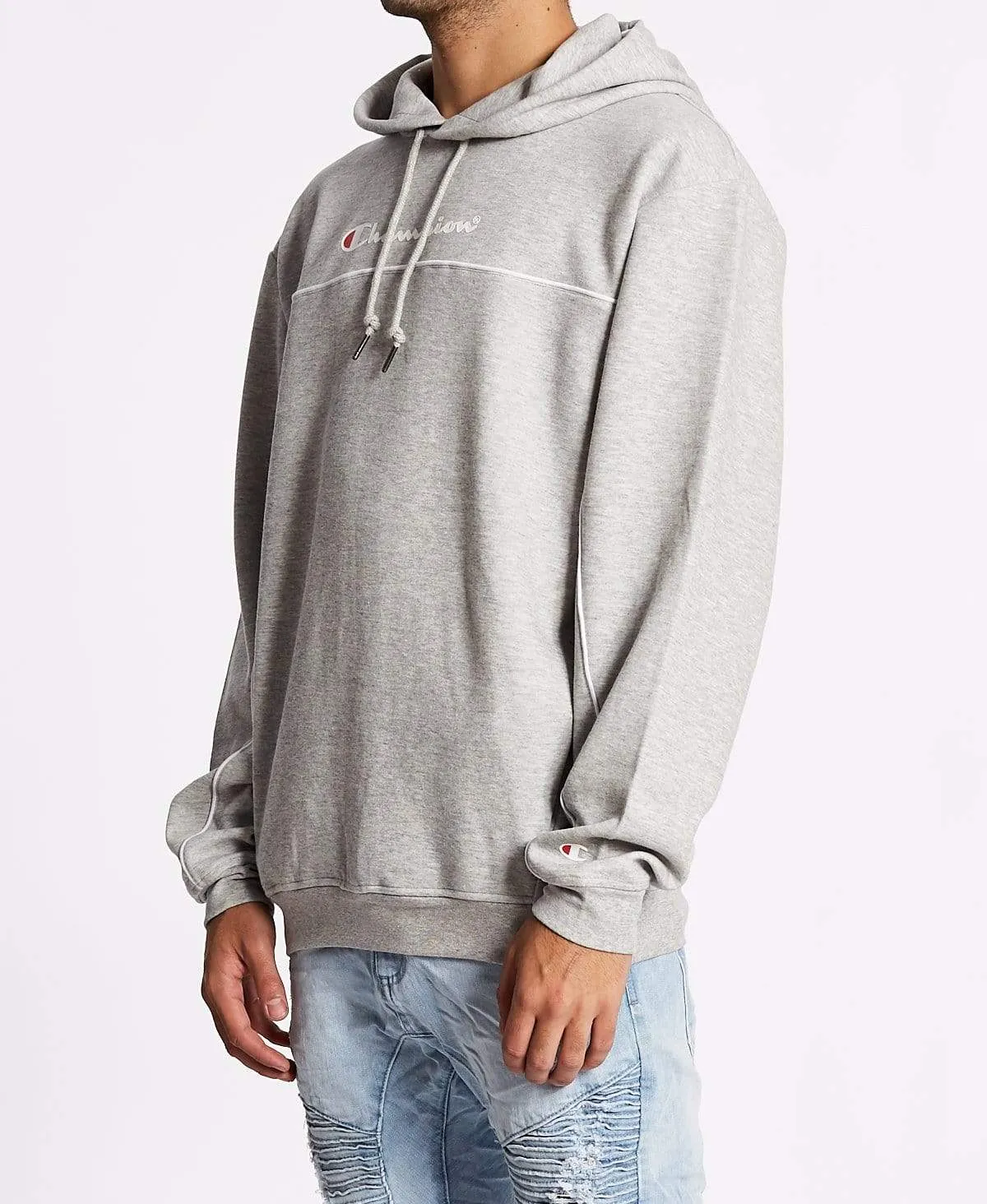 Rochester Athletic Hoodie Oxford Heather sold by Neverland product image thumbnail 3
