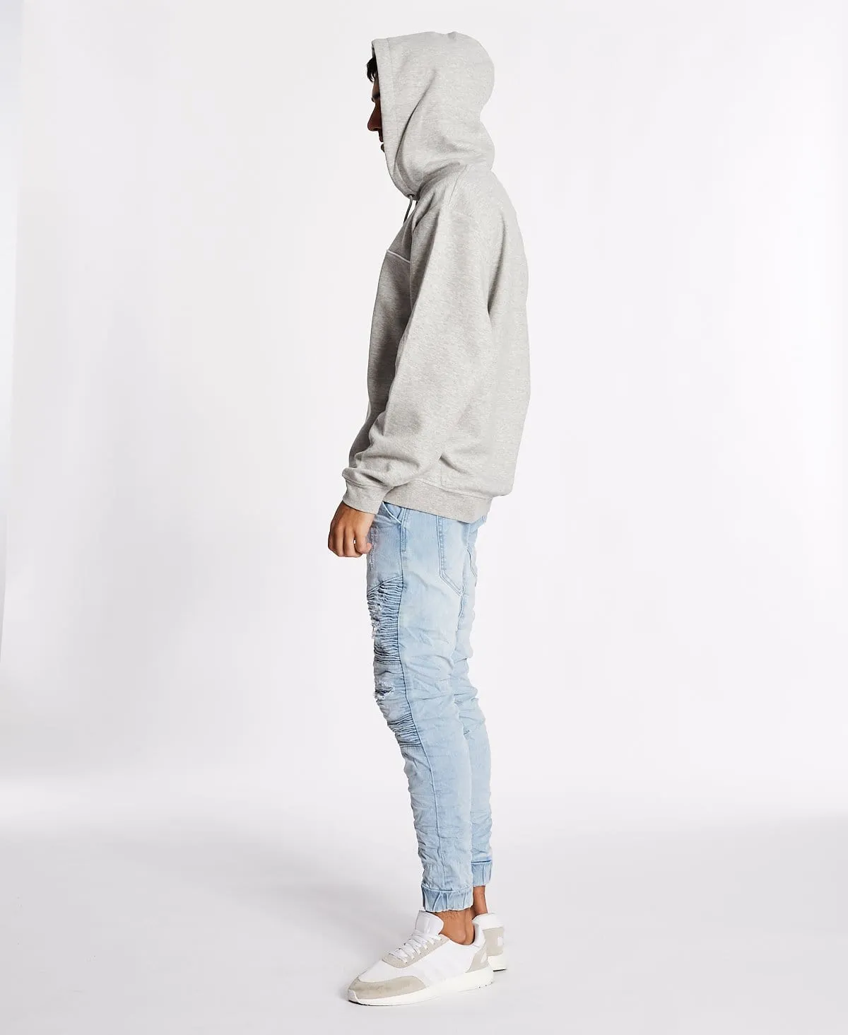 Rochester Athletic Hoodie Oxford Heather sold by Neverland product image thumbnail 5