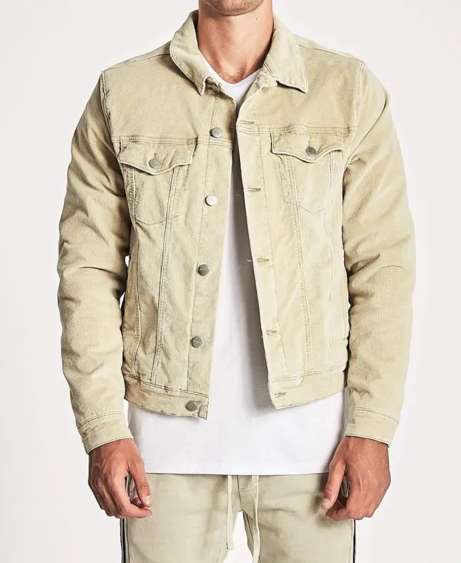The King Cord Jacket Bone sold by Neverland