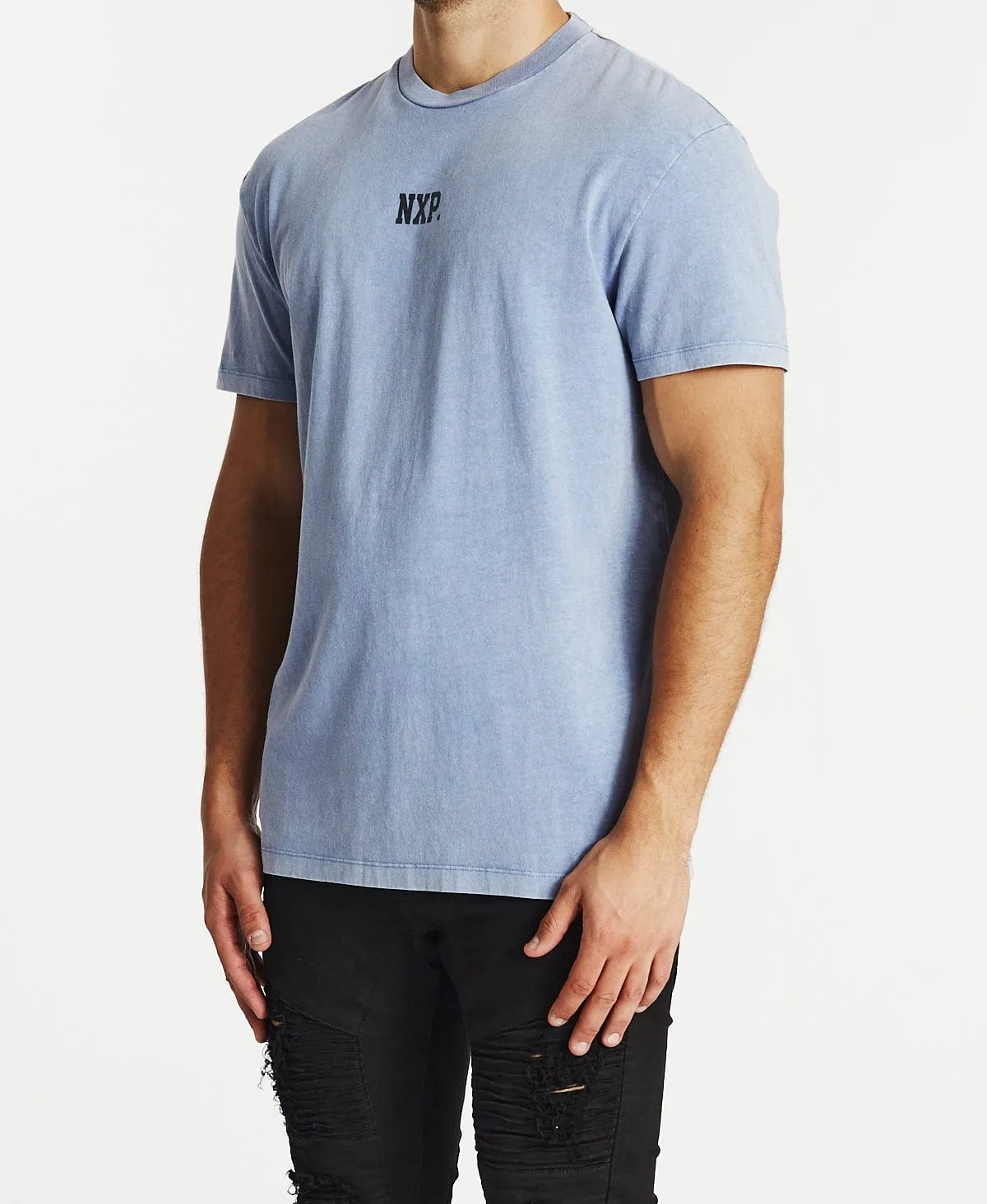 Ego Relaxed T-Shirt Mineral Blue sold by Neverland product image thumbnail 3