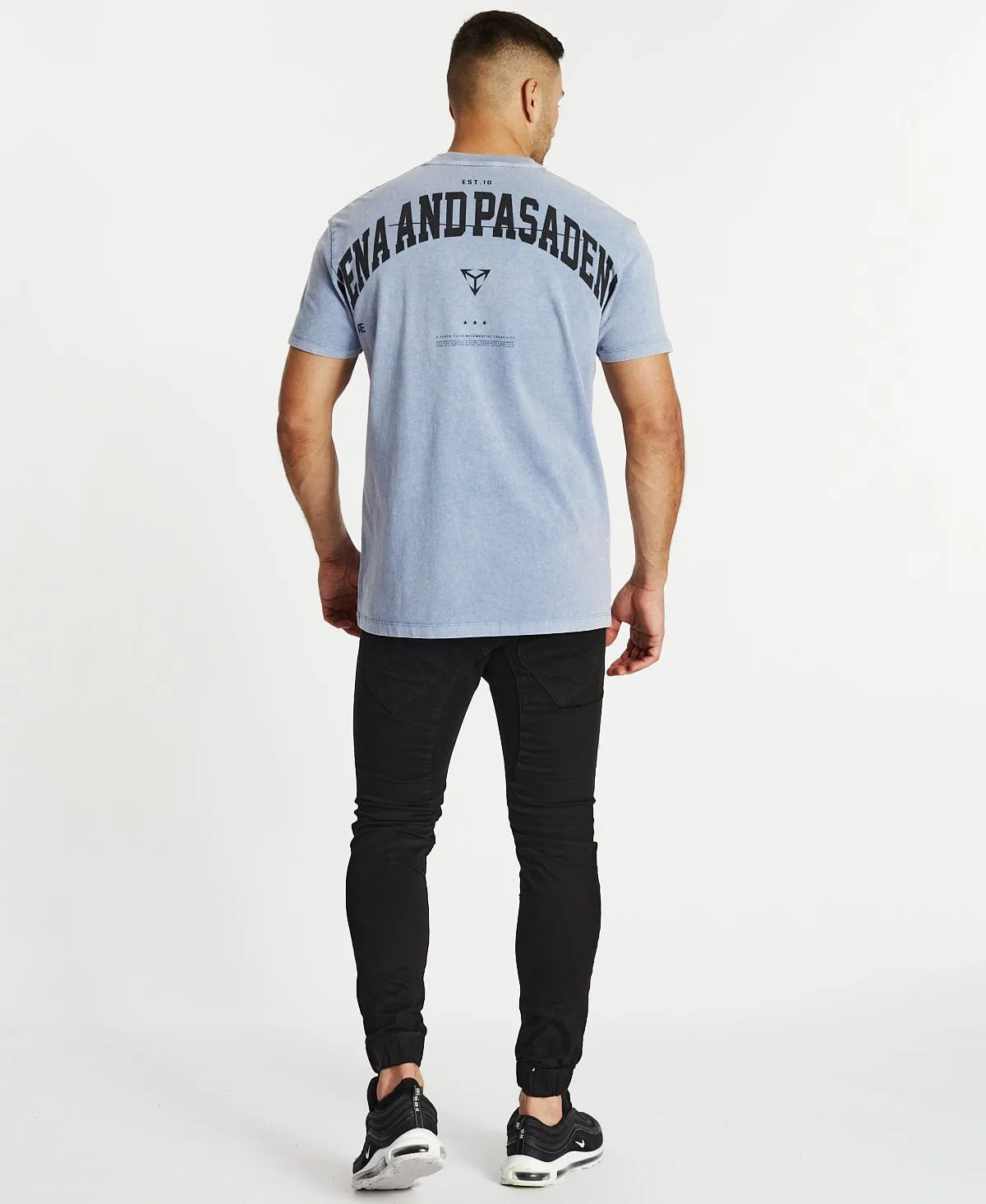 Ego Relaxed T-Shirt Mineral Blue sold by Neverland product image thumbnail 5