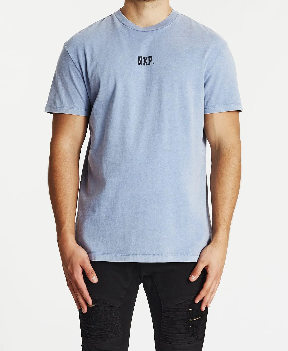 Ego Relaxed T-Shirt Mineral Blue sold by Neverland product image thumbnail 2