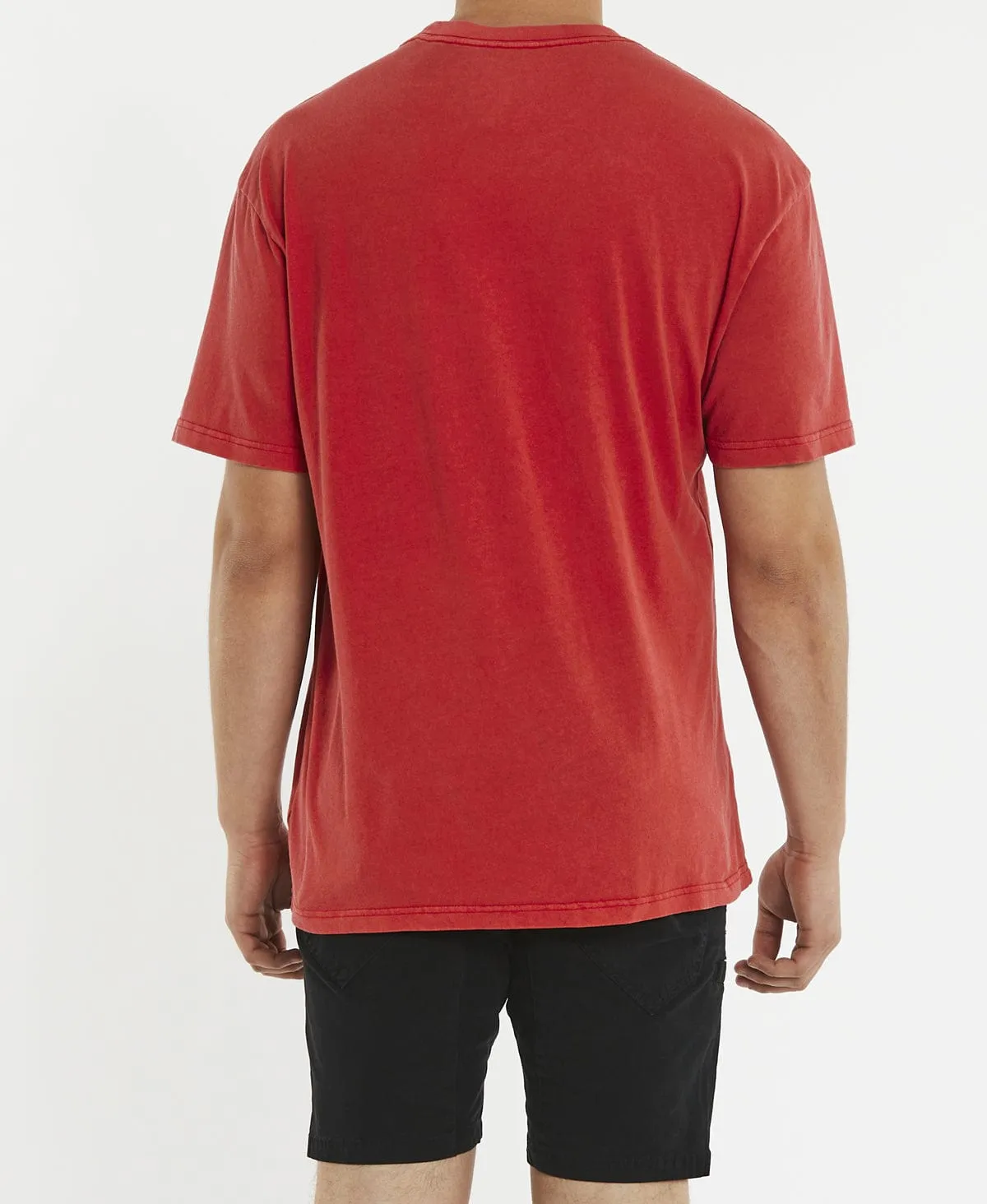 Beveled Bulls T-Shirt Faded Red sold by Neverland product image thumbnail 5