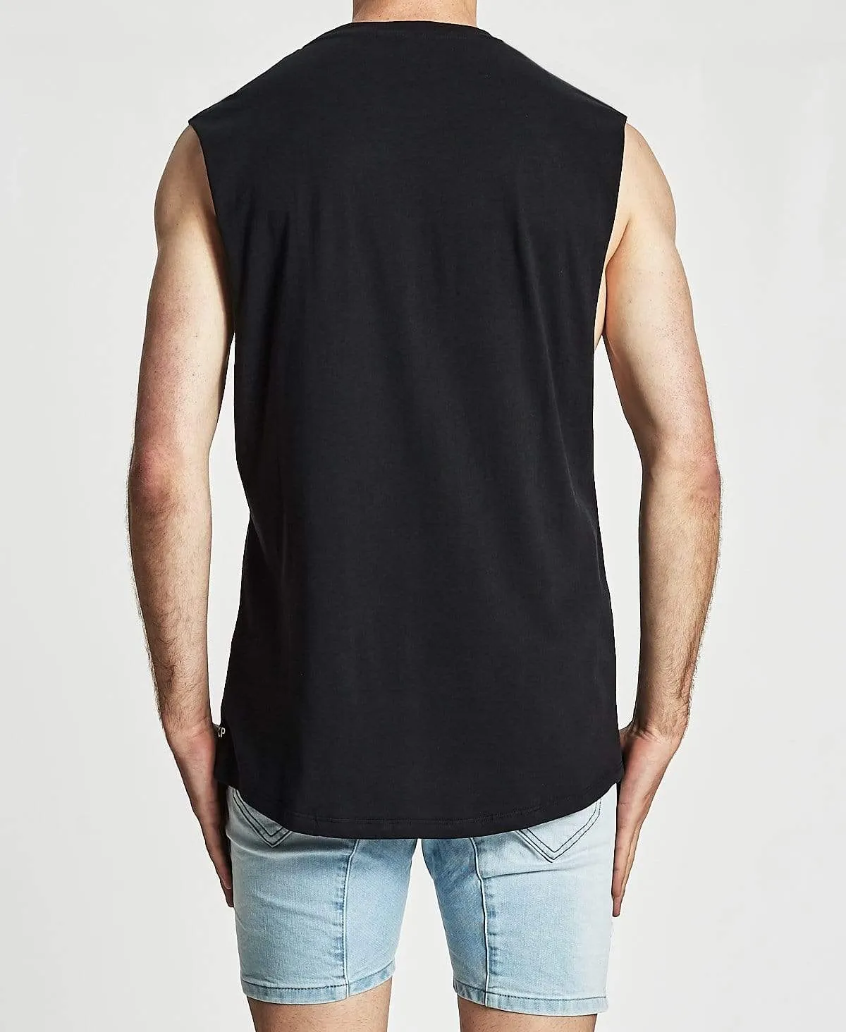 Formula Scoop Back Muscle Tee Graphite sold by Neverland product image thumbnail 2