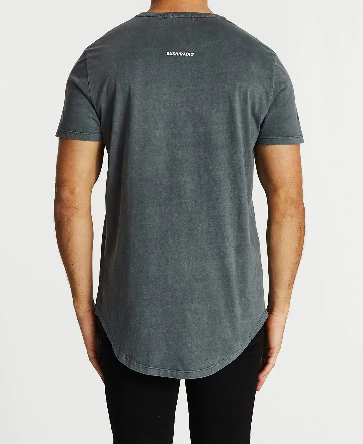 Higher Baseball T-Shirt Pigment Steel Grey sold by Neverland product image thumbnail 2