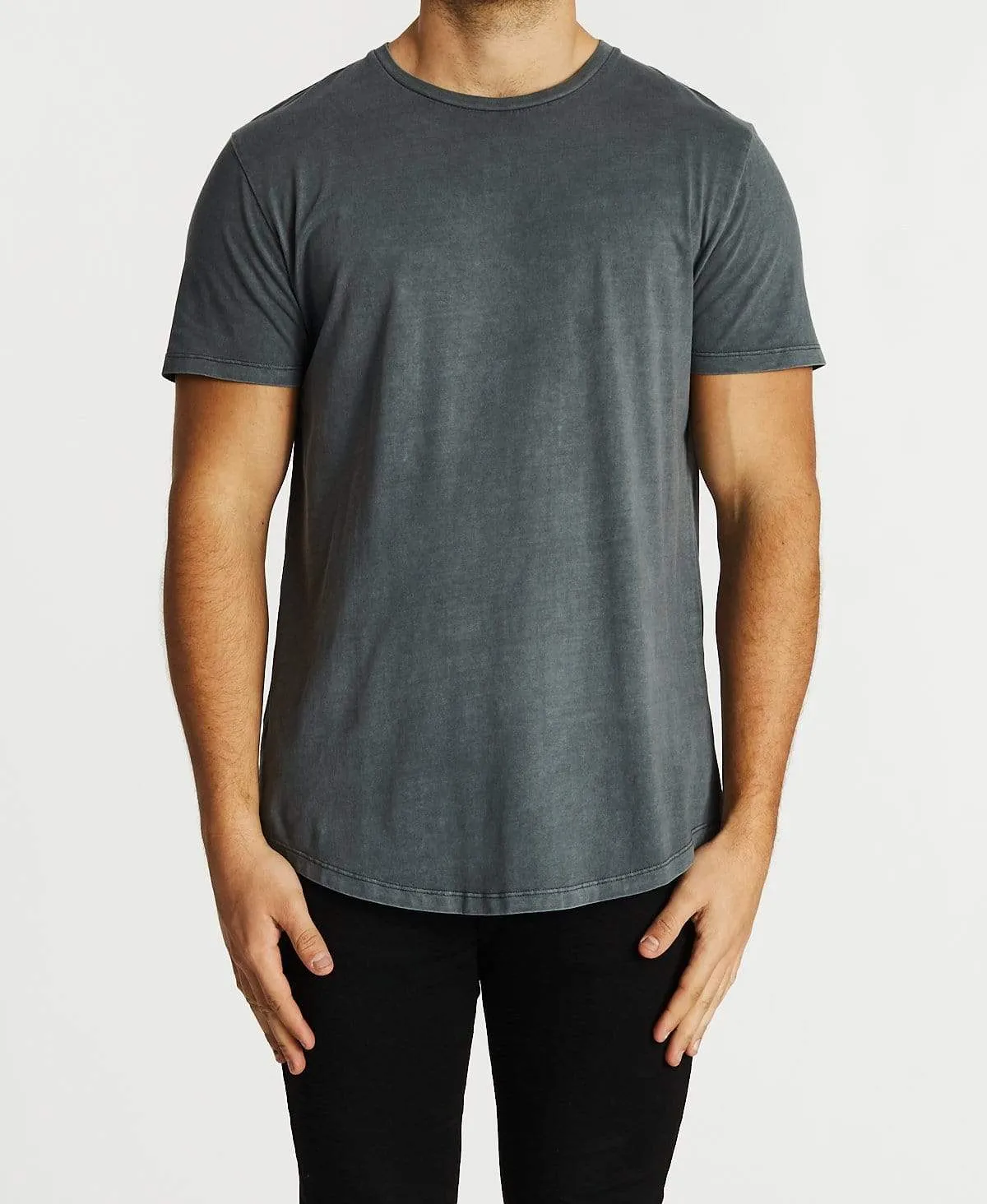 Higher Baseball T-Shirt Pigment Steel Grey sold by Neverland