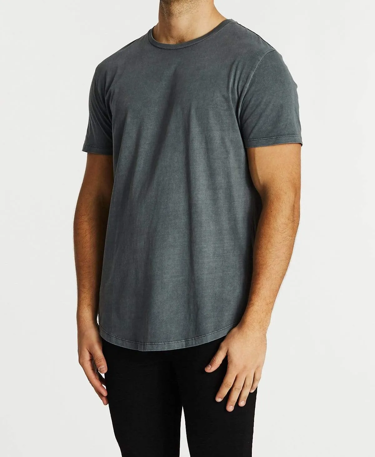 Higher Baseball T-Shirt Pigment Steel Grey sold by Neverland product image thumbnail 3