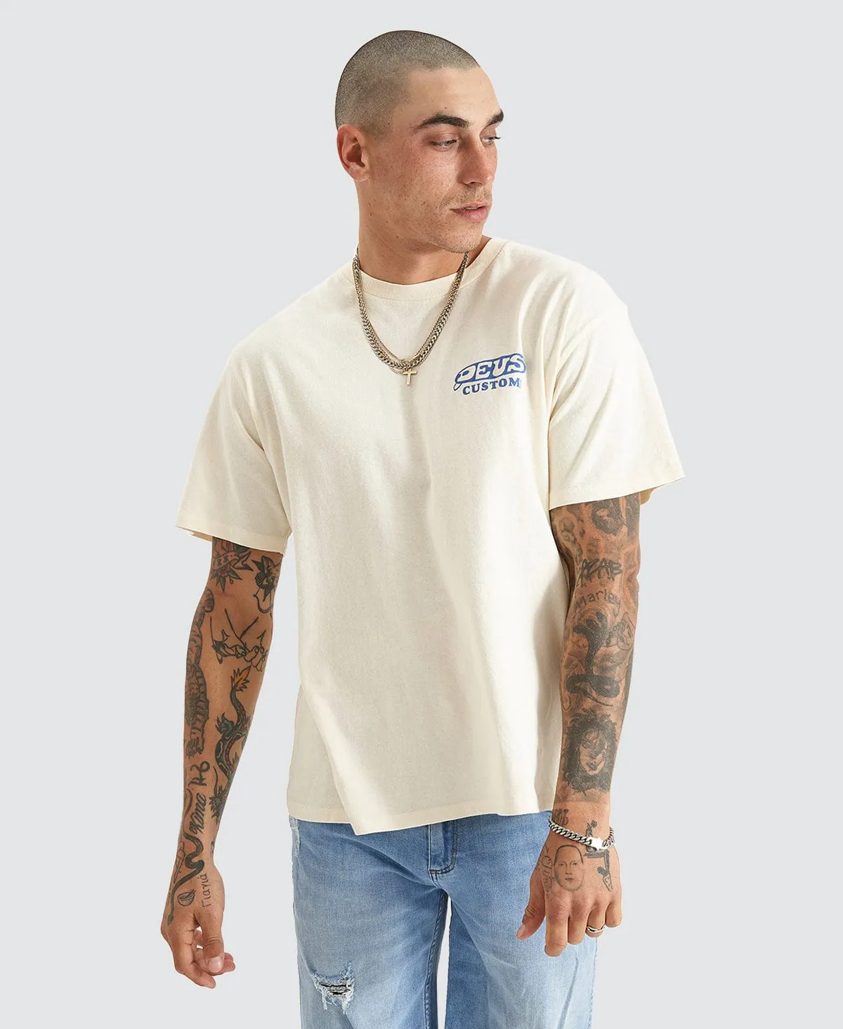 Log Haul T-Shirt Dirty White sold by Neverland product image thumbnail 2