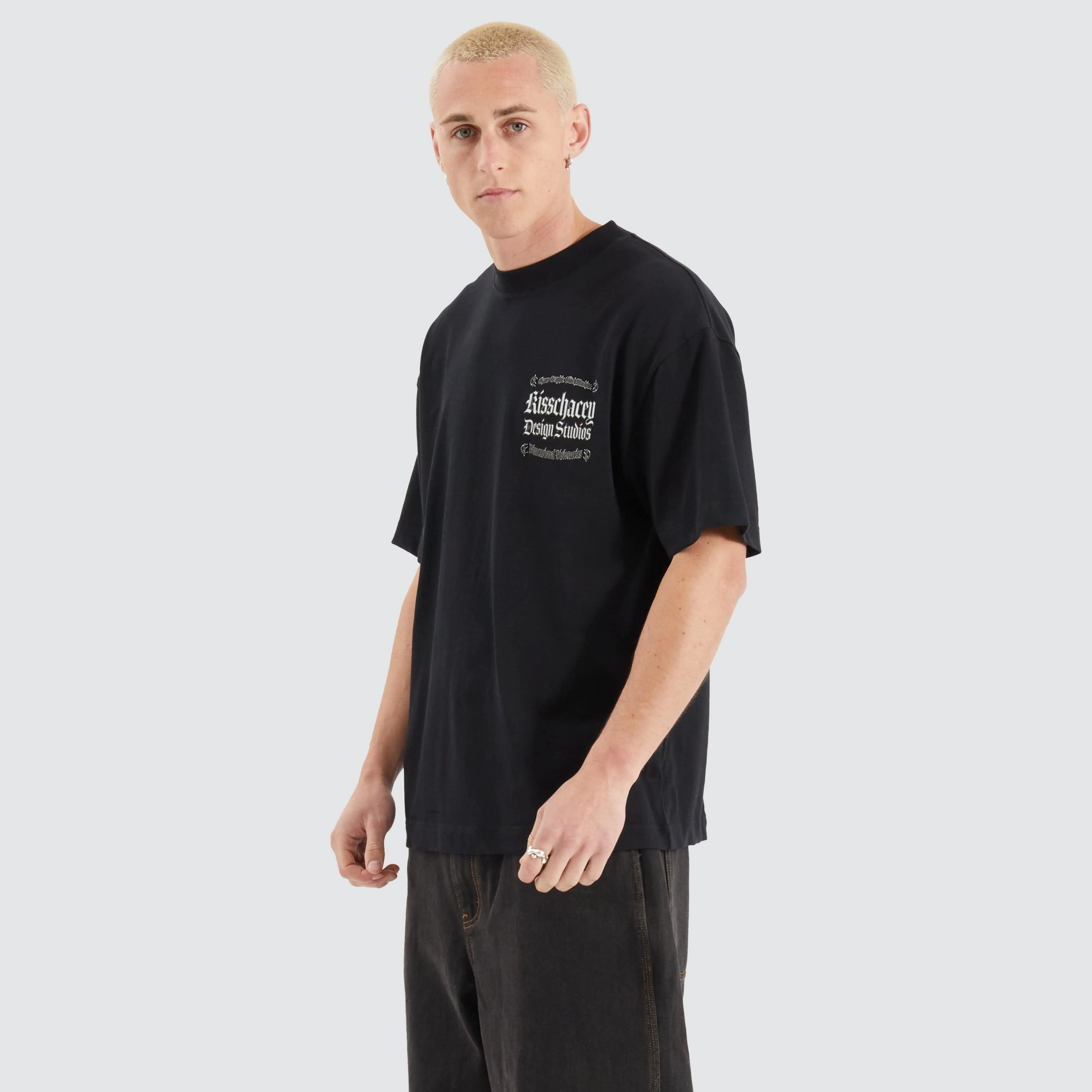 Machine Street Tee Anthracite Black sold by Neverland product image thumbnail 3