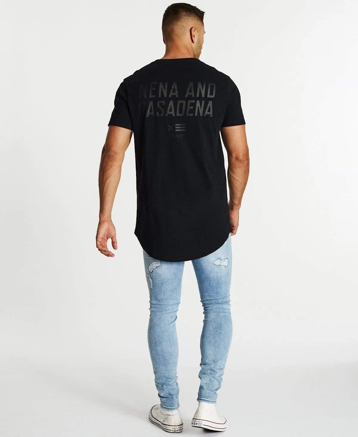 Machinery Scoop Back T-Shirt Jet Black sold by Neverland product image thumbnail 5