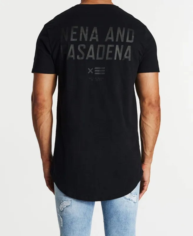 Machinery Scoop Back T-Shirt Jet Black sold by Neverland