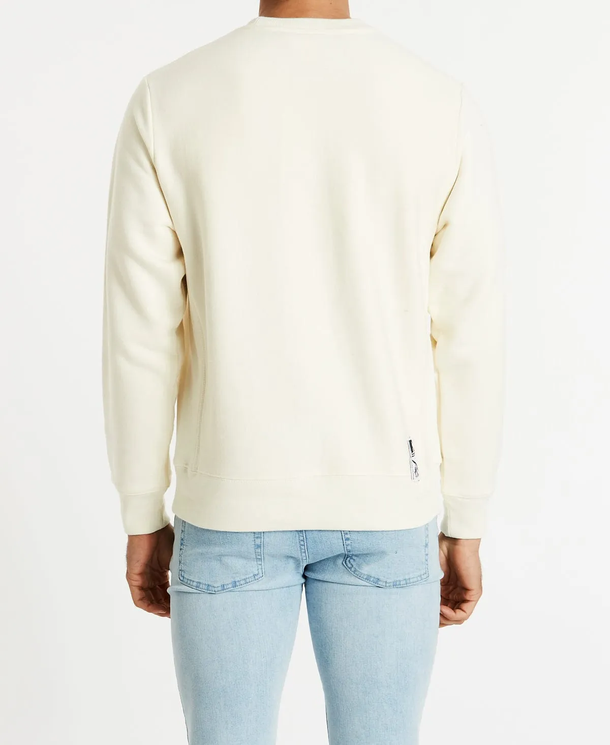 Applique Arch Brand Crew Jumper Soy Neutral sold by Neverland product image thumbnail 2