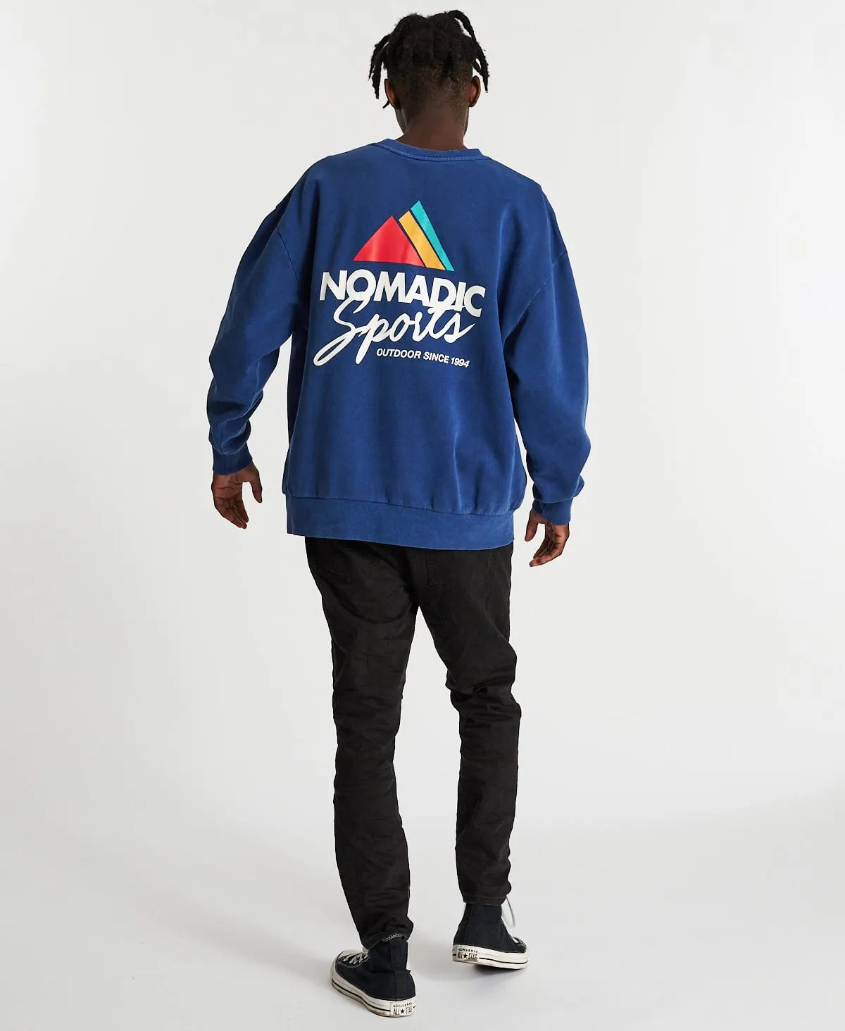 Run Away Relaxed Jumper Pigment Patriot Blue sold by Neverland product image thumbnail 5