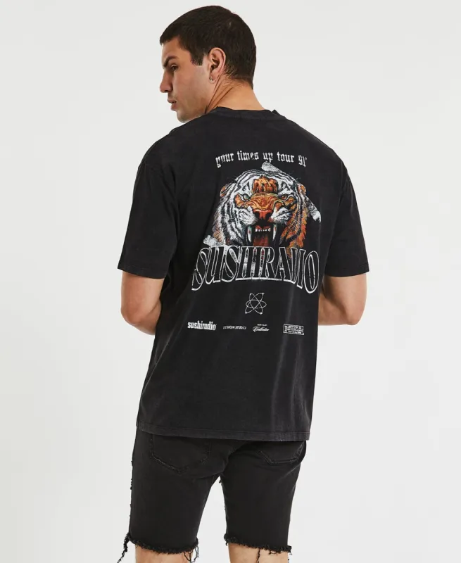 Memento Box Fit T-Shirt Mineral Black sold by Neverland