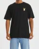 Gold Keyline Bunny Original Fit T-Shirt Black sold by Neverland