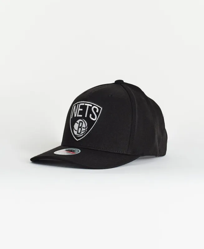 Brooklyn Nets 5 Panel Classic Red Snapback Black & White sold by Neverland