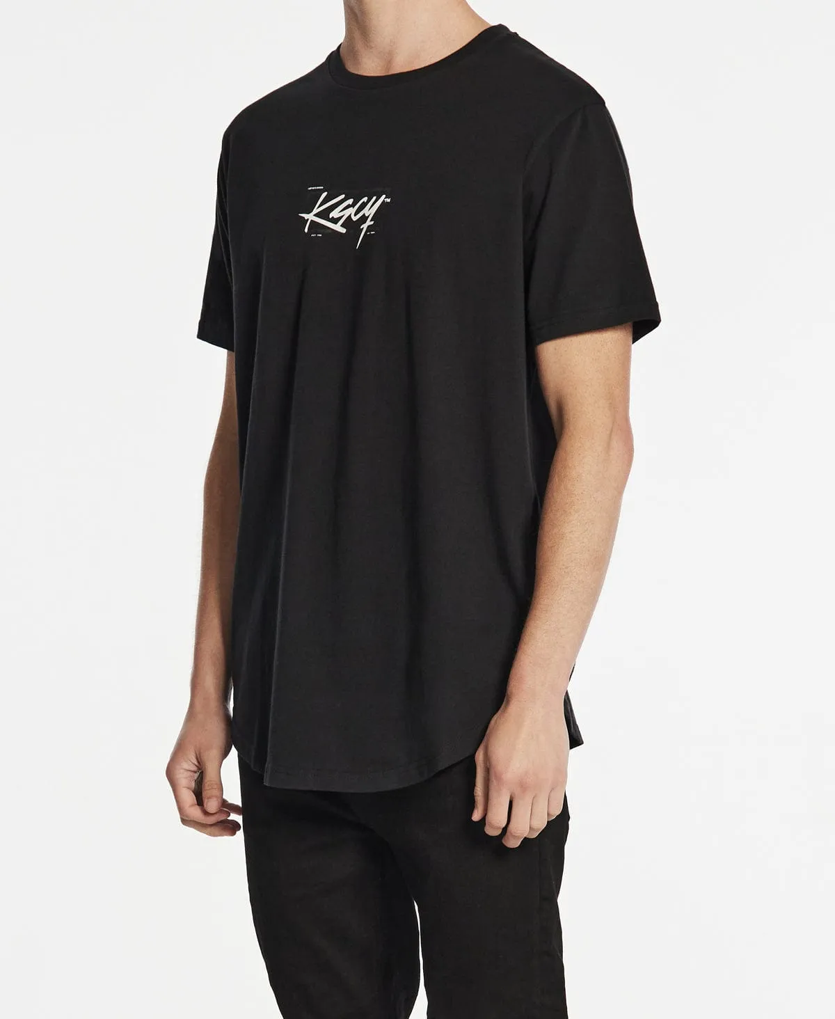 Provider Dual Curved T-Shirt Jet Black sold by Neverland product image thumbnail 5