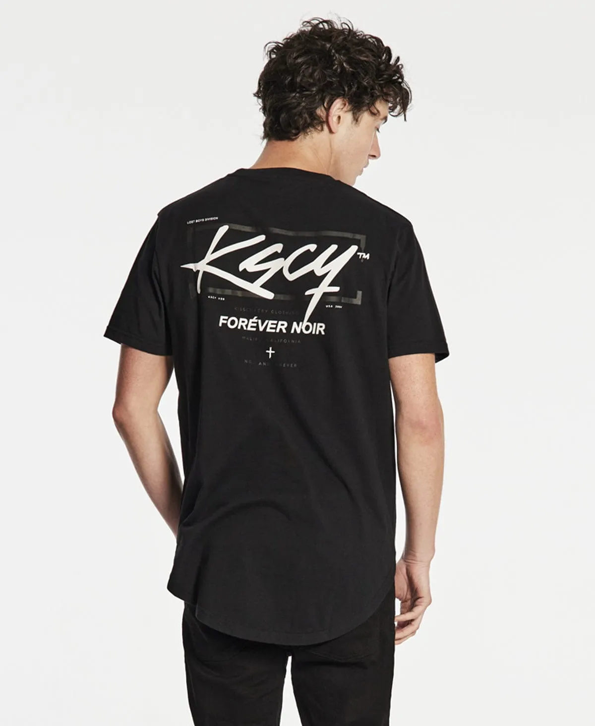 Provider Dual Curved T-Shirt Jet Black sold by Neverland