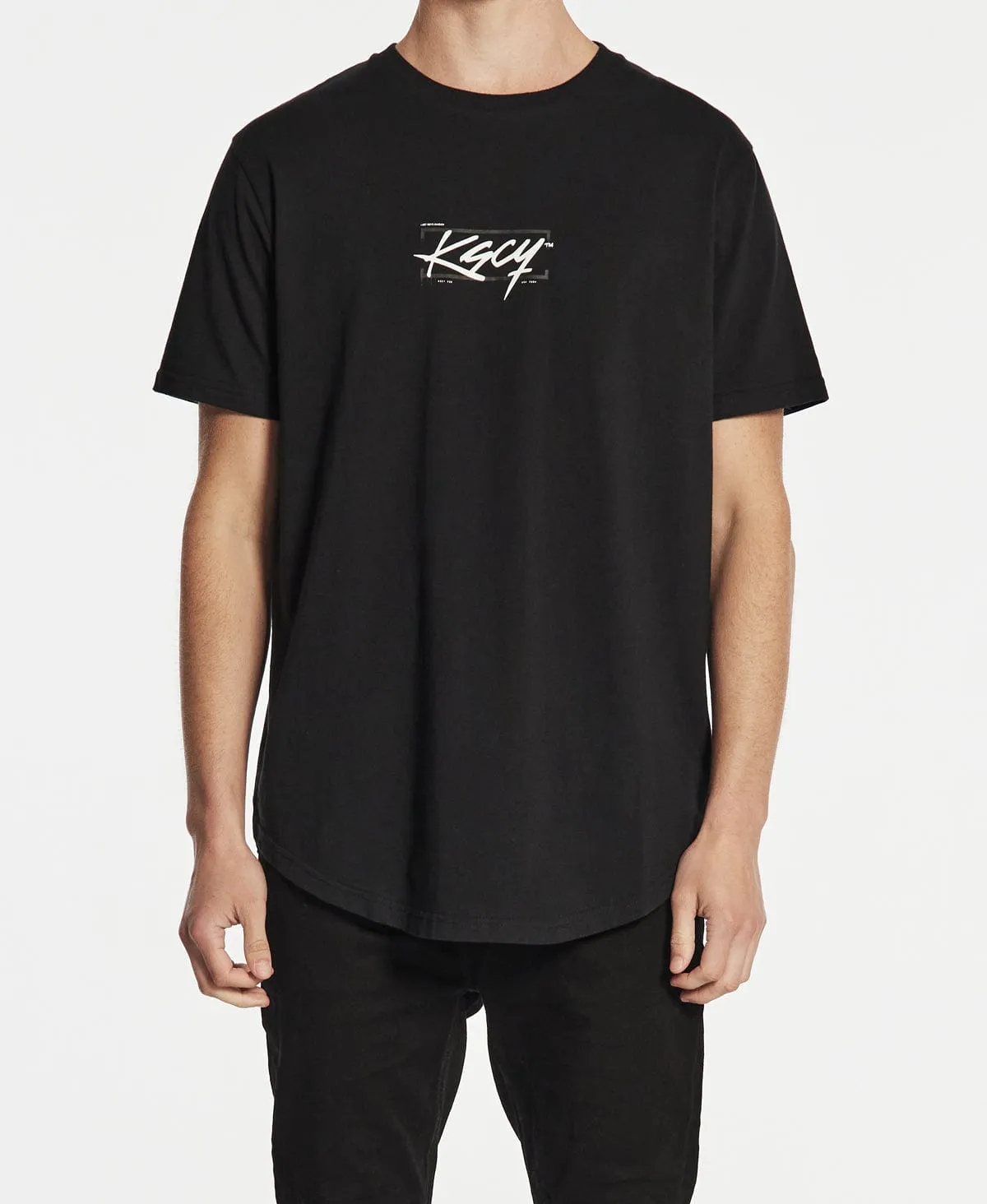 Provider Dual Curved T-Shirt Jet Black sold by Neverland product image thumbnail 4