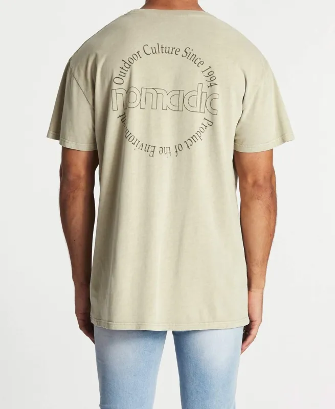 Uninhabited Relaxed T-Shirt Pigment Sand sold by Neverland