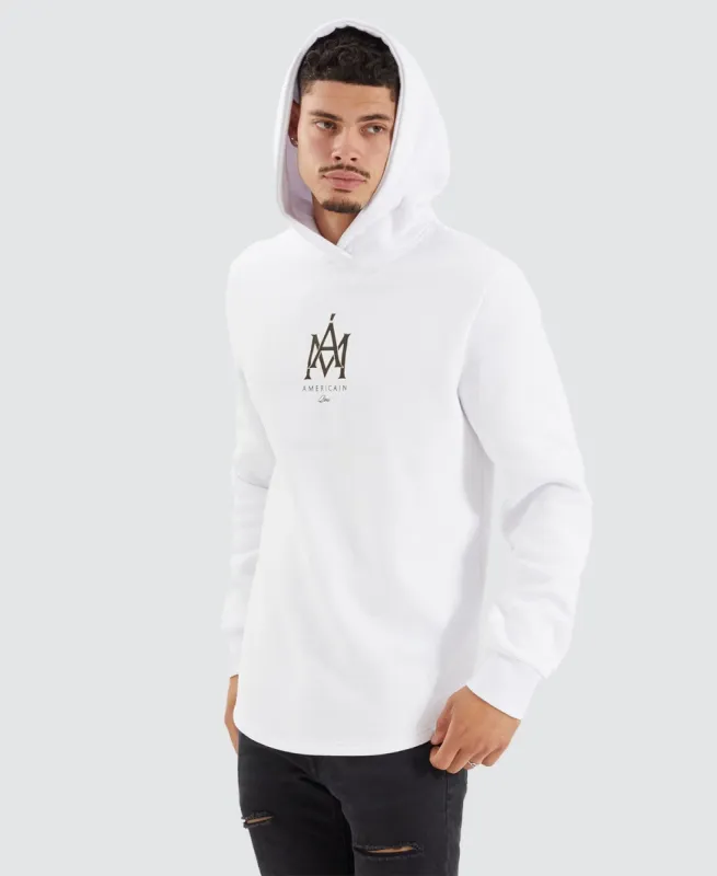 Ipamen Heavy Dual Curved Hoodie Optical White sold by Neverland