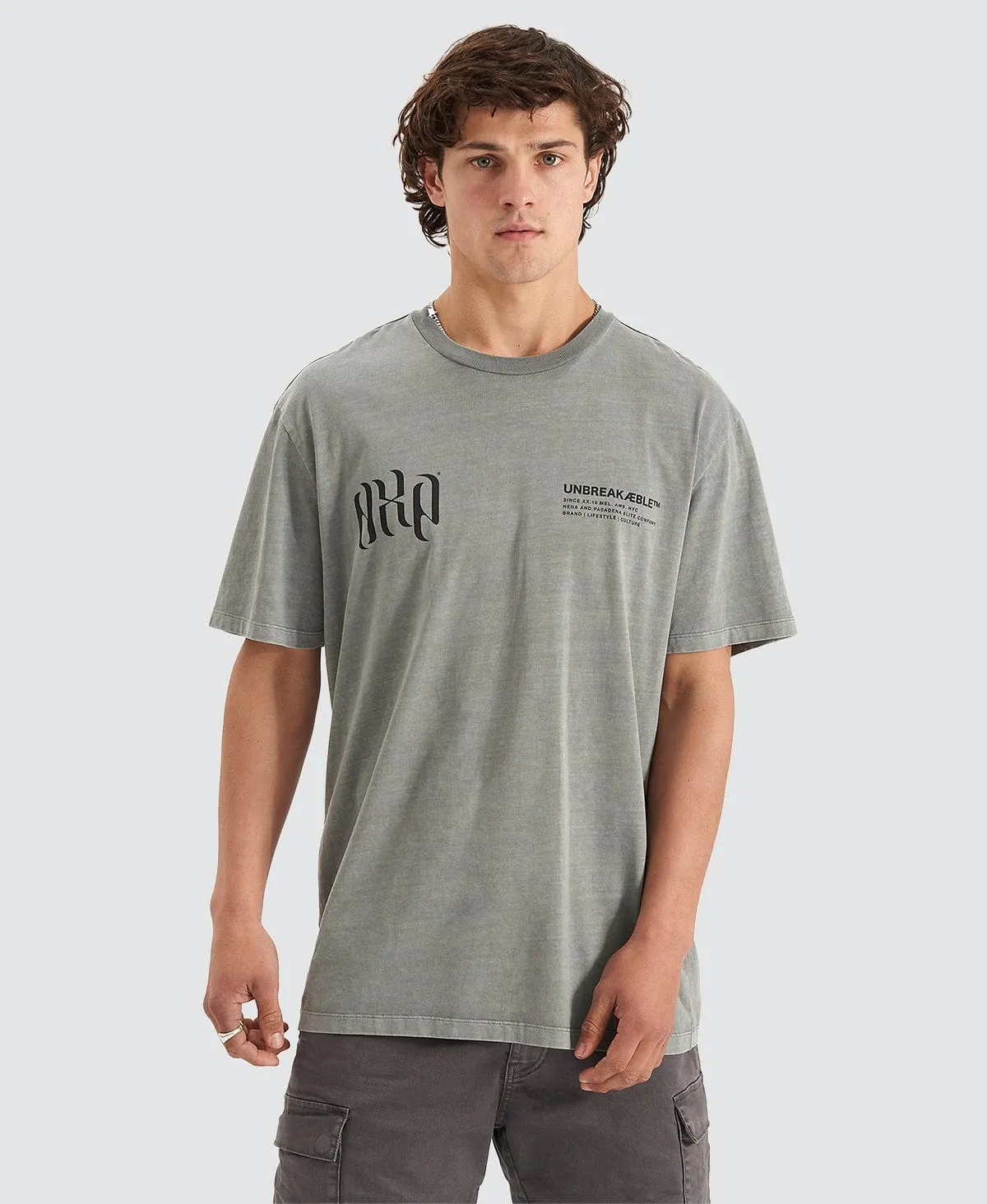Unbreakable Relaxed T-Shirt Pigment Neutral Grey sold by Neverland