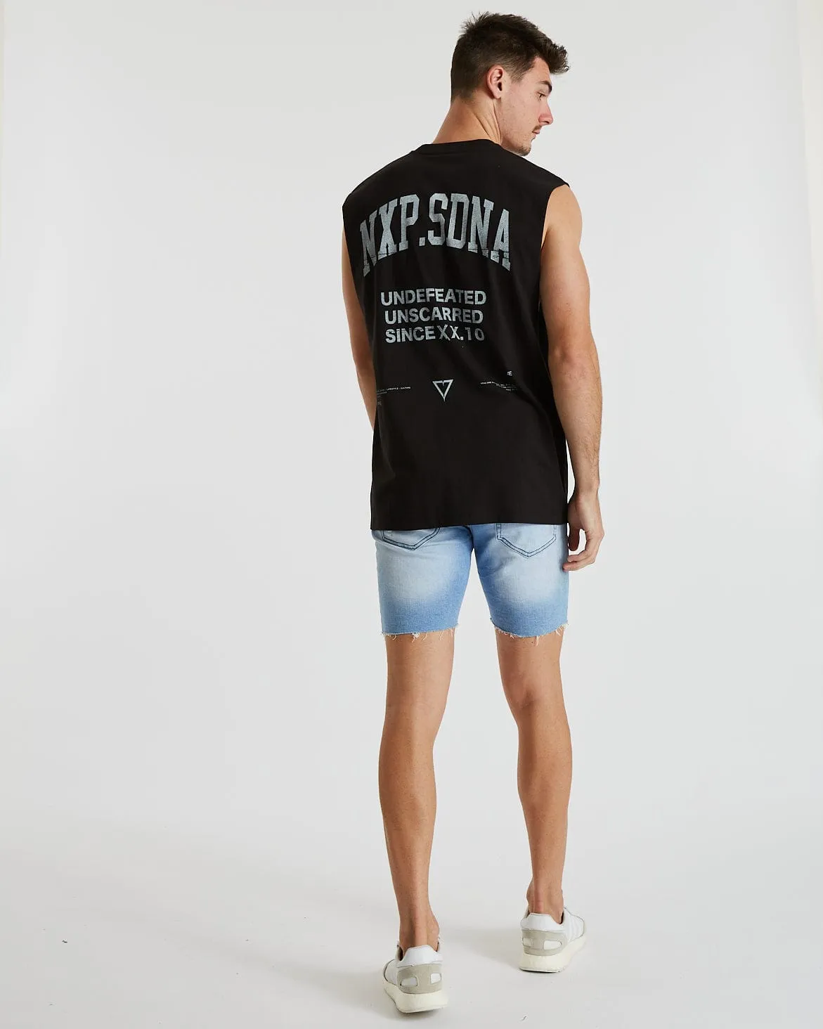 Rival Relaxed Muscle Tee Jet Black sold by Neverland product image thumbnail 5