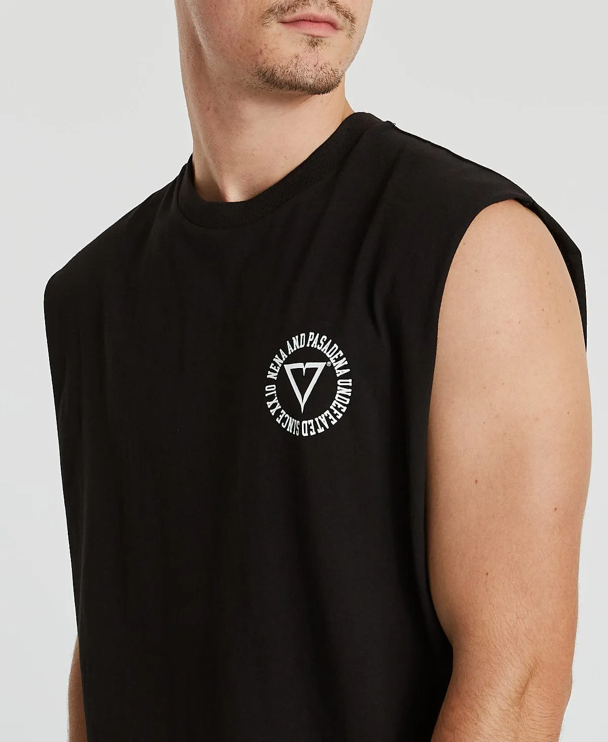 Rival Relaxed Muscle Tee Jet Black sold by Neverland product image thumbnail 2